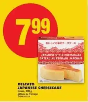 No Frills DELCATO JAPANESE CHEESECAKE offer