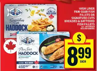 Food Basics High Liner Fish Fillets offer