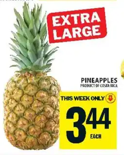 Food Basics Extra Large Pineapples offer