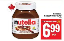 Food Basics NUTELLA HAZELNUT SPREAD offer