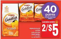 Food Basics PEPPERIDGE FARM GOLDFISH CRACKERS offer