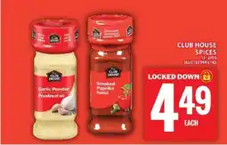Food Basics CLUB HOUSE SPICES offer