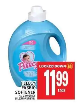 Food Basics FLEECY FABRIC SOFTENER offer