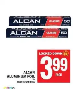 Food Basics ALCAN ALUMINUM FOIL offer