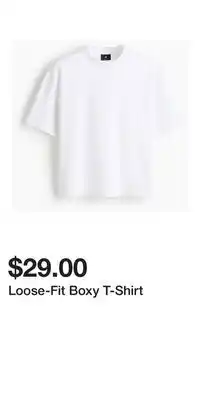 H&M Loose-Fit Boxy T-Shirt offer