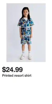 H&M Printed resort shirt offer