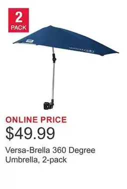 Costco Versa-Brella 360 Degree Umbrella, 2-pack offer
