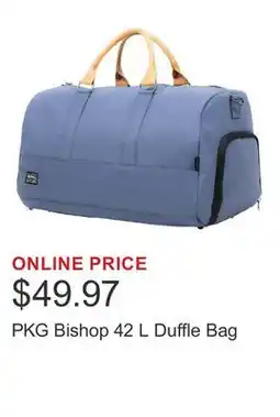 Costco PKG Bishop 42 L Duffle Bag offer