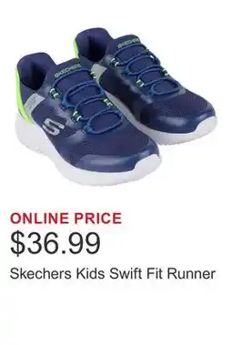 Costco Skechers Kids Swift Fit Runner offer
