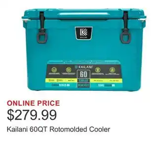 Costco Kailani 60QT Rotomolded Cooler offer