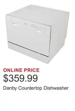 Costco Danby Countertop Dishwasher offer