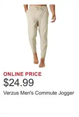 Costco Verzus Men's Commute Jogger offer