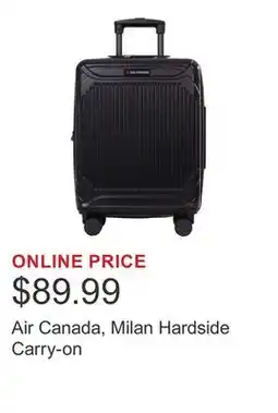 Costco Air Canada, Milan Hardside Carry-on offer