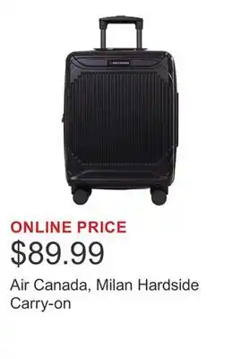 Costco Air Canada, Milan Hardside Carry-on offer
