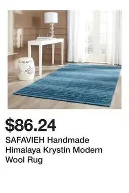 Bed Bath & Beyond SAFAVIEH Handmade Himalaya Krystin Modern Wool Rug offer