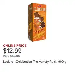 Costco Leclerc - Celebration Trio Variety Pack, 900 g offer