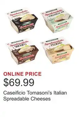 Costco Caseificio Tomasoni's Italian Spreadable Cheeses offer