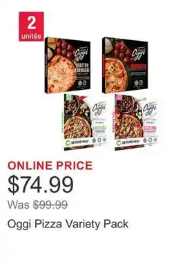Costco Oggi Pizza Variety Pack offer