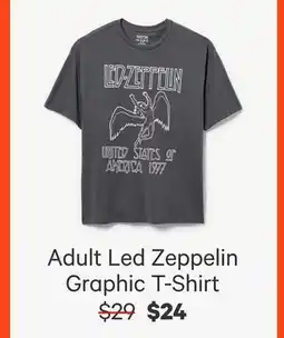 Joe Fresh Adult Led Zeppelin Graphic T-Shirt offer