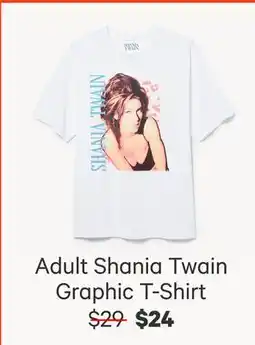 Joe Fresh Adult Shania Twain Graphic T-Shirt offer