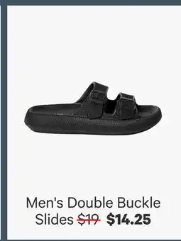 Joe Fresh Men's Double Buckle Slides offer