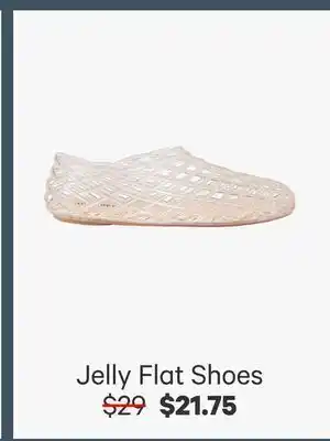 Joe Fresh Jelly Flat Shoe offer