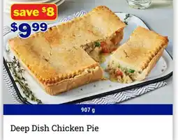 M & M Food Market Deep Dish Chicken Pie offer