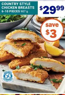 M & M Food Market COUNTRY STYLE CHICKEN BREASTS offer