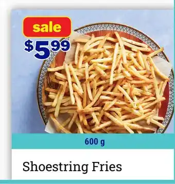 M & M Food Market Shoestring Fries offer
