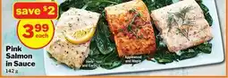 M & M Food Market Pink Salmon in Sauce offer