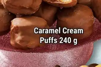 M & M Food Market Caramel Cream Puffs offer