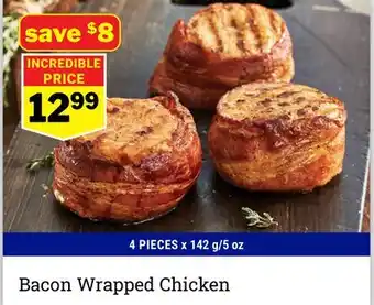 M & M Food Market Bacon Wrapped Chicken offer