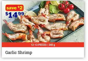 M & M Food Market Garlic Shrimp offer