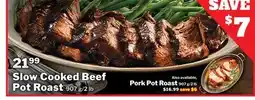 M & M Food Market Slow Cooked Beef Pot Roast offer