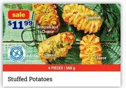 M & M Food Market Stuffed Potatoes offer