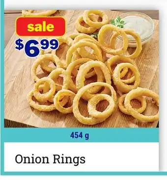 M & M Food Market Onion Rings offer
