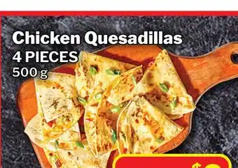 M & M Food Market Chicken Quesadillas 4 PIECES offer