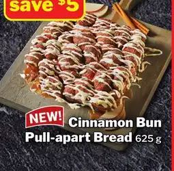 M & M Food Market Cinnamon Bun Pull-Apart Bread offer