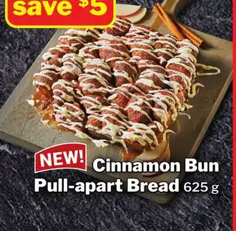 M & M Food Market Cinnamon Bun Pull-Apart Bread offer