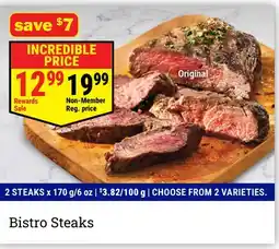 M & M Food Market Bistro Steaks offer