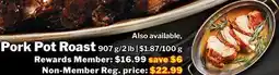 M & M Food Market Pork Pot Roast offer