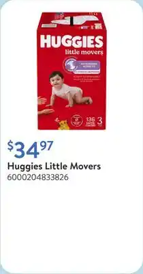 Walmart Huggies Little Movers offer