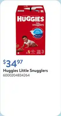 Walmart Huggies Little Snugglers offer
