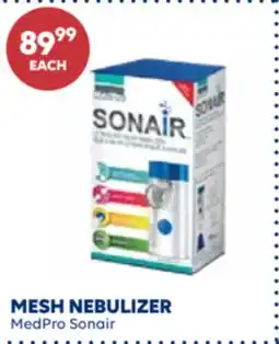 Wellwise by Shoppers MESH NEBULIZER MedPro Sonair offer