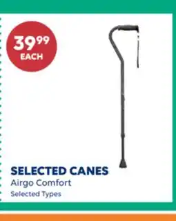 Wellwise by Shoppers SELECTED CANES Airgo Comfort offer