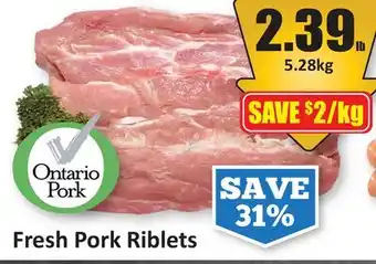 Starsky Fresh Pork Riblets offer