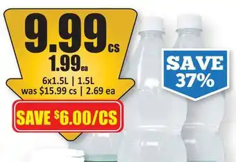 Starsky Muszynianka Natural Mineral Water Lightly Carbonated offer