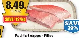 Starsky Pacific Snapper Fillet offer