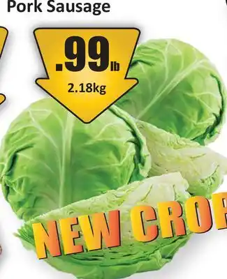 Starsky Ontario Grown Green Cabbage offer