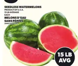 Independent City Market MELONS D'EAU SANS PÉPINS offer